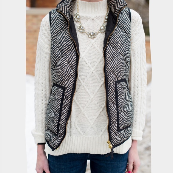 COPY - J Crew | Down Herringbone Vest Small - Picture 2 of 10
